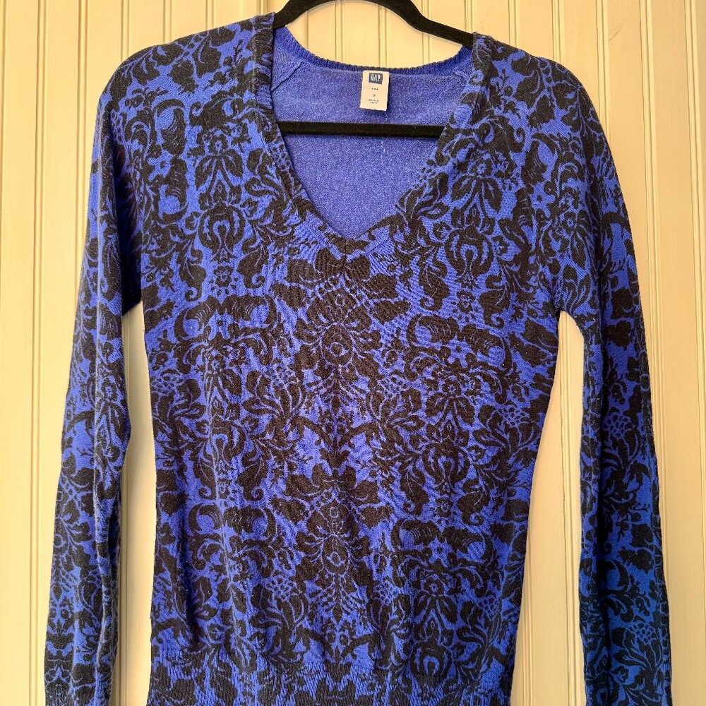 Blue & Black lightweight sweater
